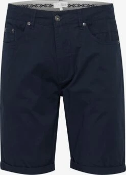 Solid Chino Shorts Regular Chino MILAN Heren Blauw