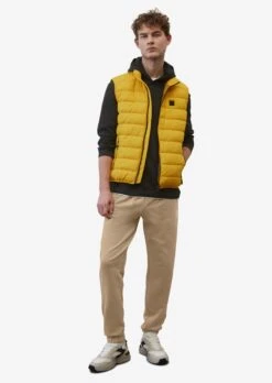 Marc O'Polo Bodywarmers Bodywarmer Heren Mosterd -Herenkleding Winkel 395ae807ddf6fa280904dbac4f11f44d