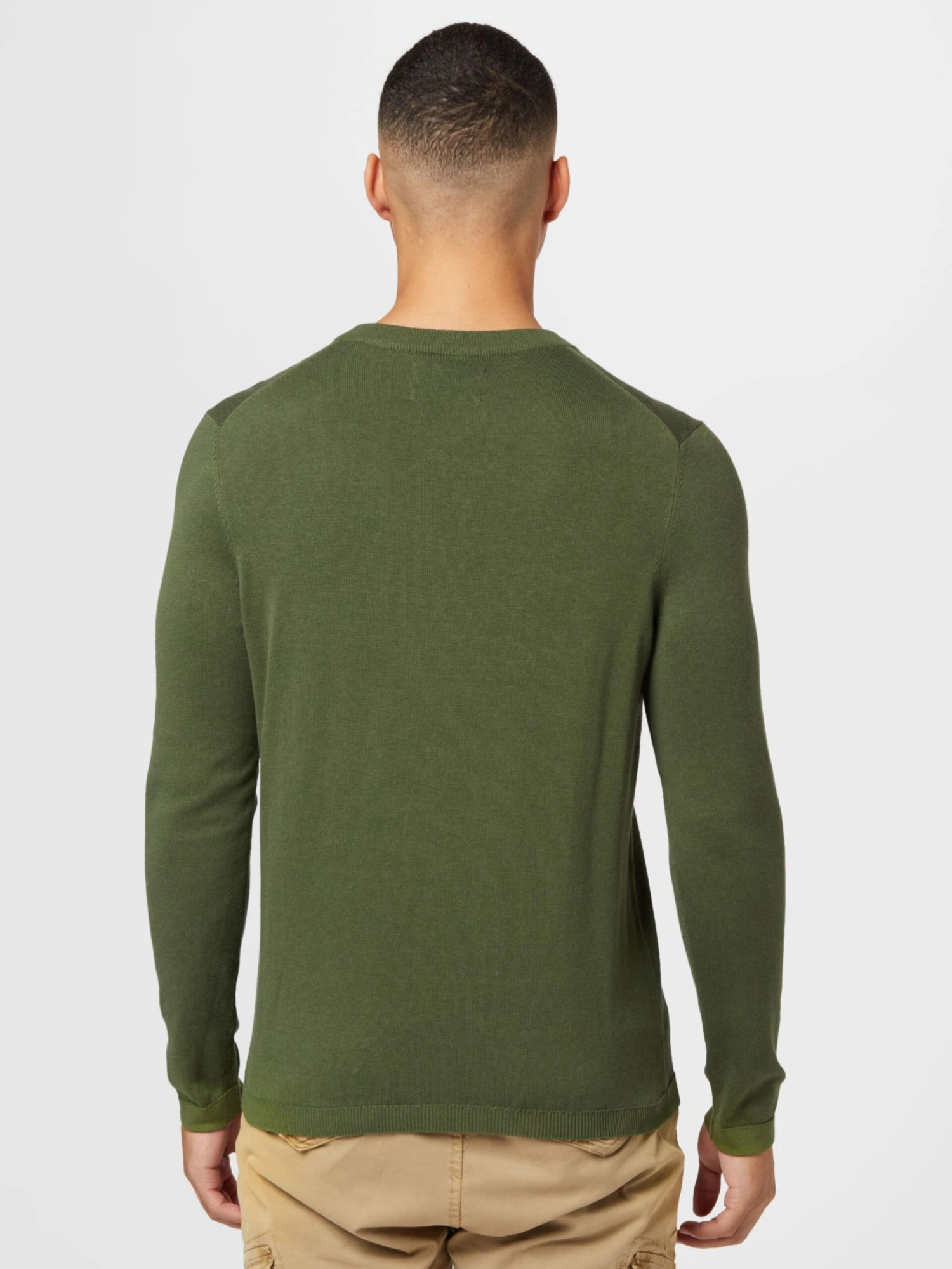 Marc O'Polo Crewneck Truien Trui Heren Olijfgroen 5 Marc O'Polo Crewneck Truien Trui Heren Olijfgroen - Afbeelding 3