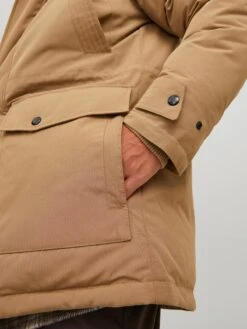 Jack & Jones Parkas Winterparka Mash Heren Chamois -Herenkleding Winkel 3b31b2821fa14666c1a9c284df3d35df