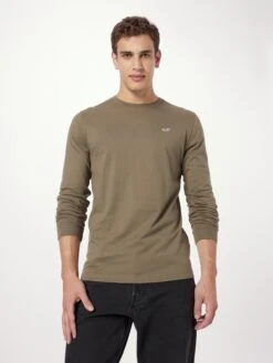 Hollister Longsleeves Shirt Heren Bruin / Zwart / Wit -Herenkleding Winkel 3c7c74c08f861301930f7fbb30cee8b1