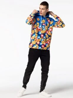 Mr GUGU & MISS GO Crewneck Truien Trui React Heren Blauw -Herenkleding Winkel 3c8ddeb3fb7ec35416645465f2458f04