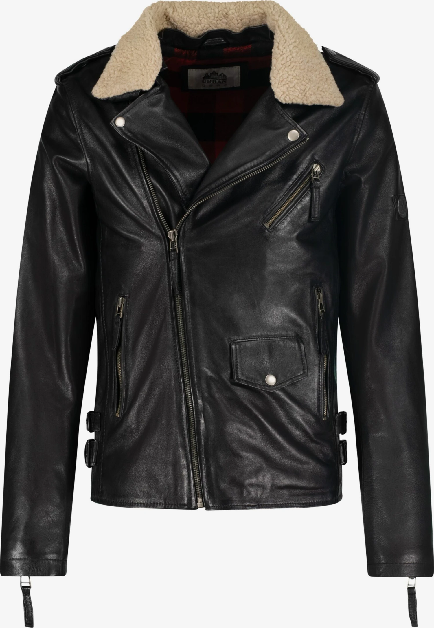 Leren Jassen Tussenjas Maddox Heren Zwart