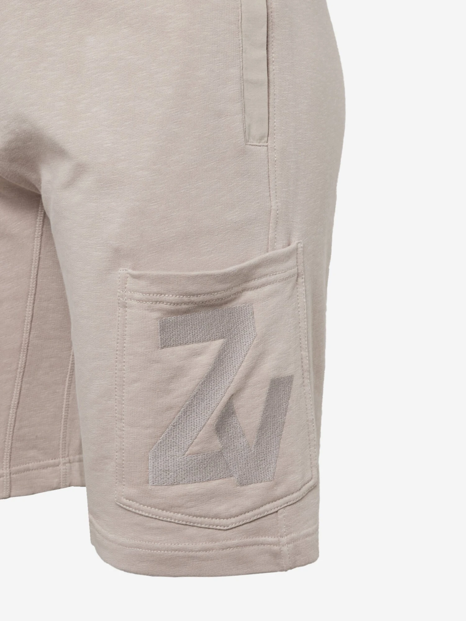 Zadig & Voltaire Sweat Shorts Regular Broek PARKER Heren Crème / Donkerbeige 5 Zadig & Voltaire Sweat Shorts Regular Broek PARKER Heren Crème / Donkerbeige - Afbeelding 3