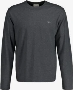 Gant Longsleeves Shirt Heren Antraciet