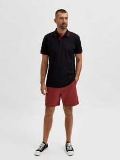 Selected Homme Polos Shirt Aze Heren Zwart -Herenkleding Winkel 3f06e2e494ac7a8a815e7e7732552065