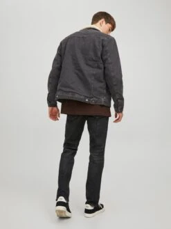 Jack & Jones Spijkerjassen Tussenjas Jean Heren Donkergrijs -Herenkleding Winkel 414493a45db4cbea2f2944acce7c46d9