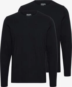 Blend Longsleeves Shirt Dinton Heren Zwart