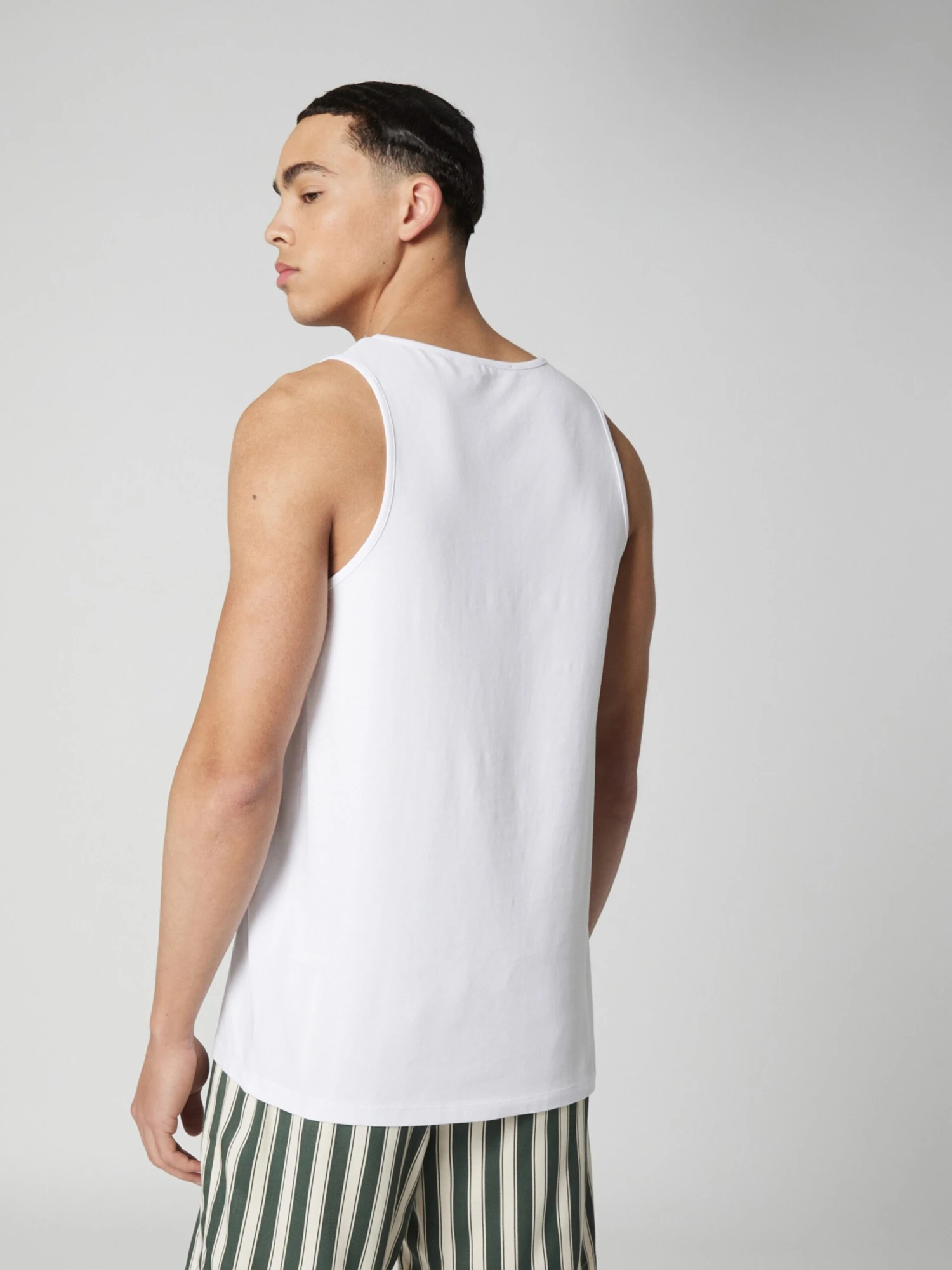 Tanktops Shirt Rico Heren Wit 6 Tanktops Shirt Rico Heren Wit - Afbeelding 4