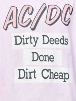 T-shirts Shirt ACDC Dirty Deeds Done Dirt Cheap Heren Lila -Herenkleding Winkel 4615729eb6b5ef2e36ac5f3447064fb7