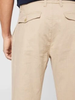 S.Oliver Pantalons Regular Bandplooibroek Heren Camel -Herenkleding Winkel 472f2e76fe7656c231fc099a7c22c5ec