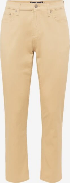Hollister Pantalons Regular Broek Heren Lichtbruin
