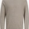 Jack & Jones Crewneck Truien Trui Anderson Heren Donkerbeige -Herenkleding Winkel 4853d4cc5f614bbb28ffdbbfd422fa40
