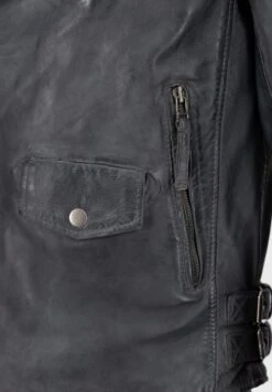 Leren Jassen Tussenjas Maddox Heren Grijs -Herenkleding Winkel 49811d5439187b113a25ffd047538312