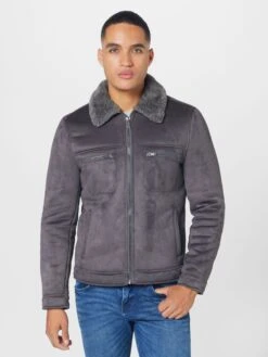 RIVER ISLAND Tussenjassen Tussenjas BORG Heren Grafiet 9 RIVER ISLAND Tussenjassen Tussenjas BORG Heren Grafiet -Herenkleding Winkel 49c8dd680a1399e1a326a2c16d0c351b