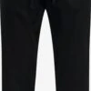 Only & Sons Pantalons Regular Bandplooibroek Dew Pax Heren Zwart -Herenkleding Winkel 4a61865ddee2127d531c4bfa7157f803