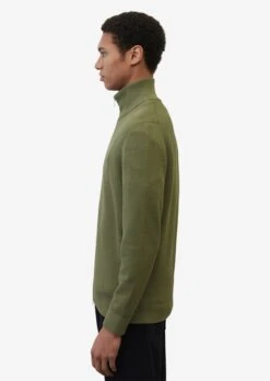 Marc O'Polo Vesten Gebreid Vest Heren Groen -Herenkleding Winkel 4b2b518bef7d77ca9b04a891d87c3bec