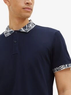 Tom Tailor Polos Shirt Heren Marine -Herenkleding Winkel 4bae2de13446540460cadc5f131b257c