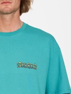 Volcom T-shirts Shirt Alstone Heren Aqua -Herenkleding Winkel 4df899ee394b7c0823cf13eca36314f9