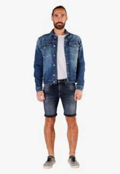 LE TEMPS DES CERISES Denim Shorts Regular Jeans JOGG ED Heren Blauw -Herenkleding Winkel 4e3e2a7fe0ae433c7f881dec5c38c077