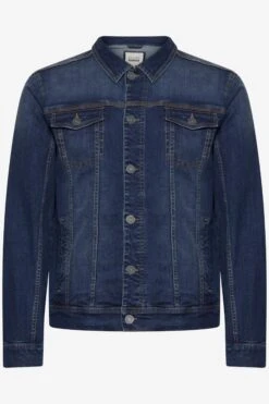 Blend Spijkerjassen Regular Fit Tussenjas Heren Donkerblauw -Herenkleding Winkel 4eb5289ca9ece0761389ac109a218a4a