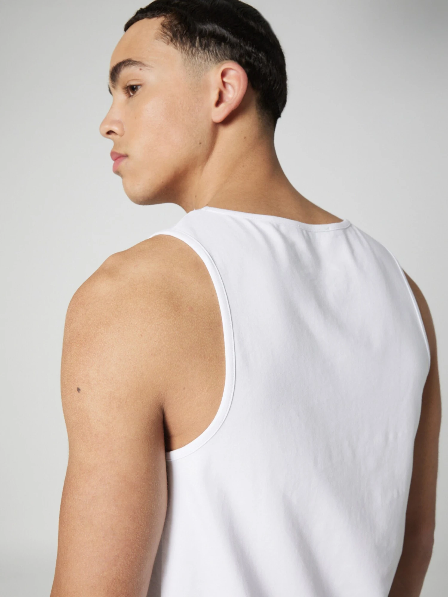 Tanktops Shirt Rico Heren Wit 4 Tanktops Shirt Rico Heren Wit - Afbeelding 2