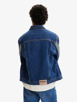 Desigual Spijkerjassen Tussenjas YUMALAY Heren Blauw -Herenkleding Winkel 547556b8dd1072d08fffa54b0a148c69