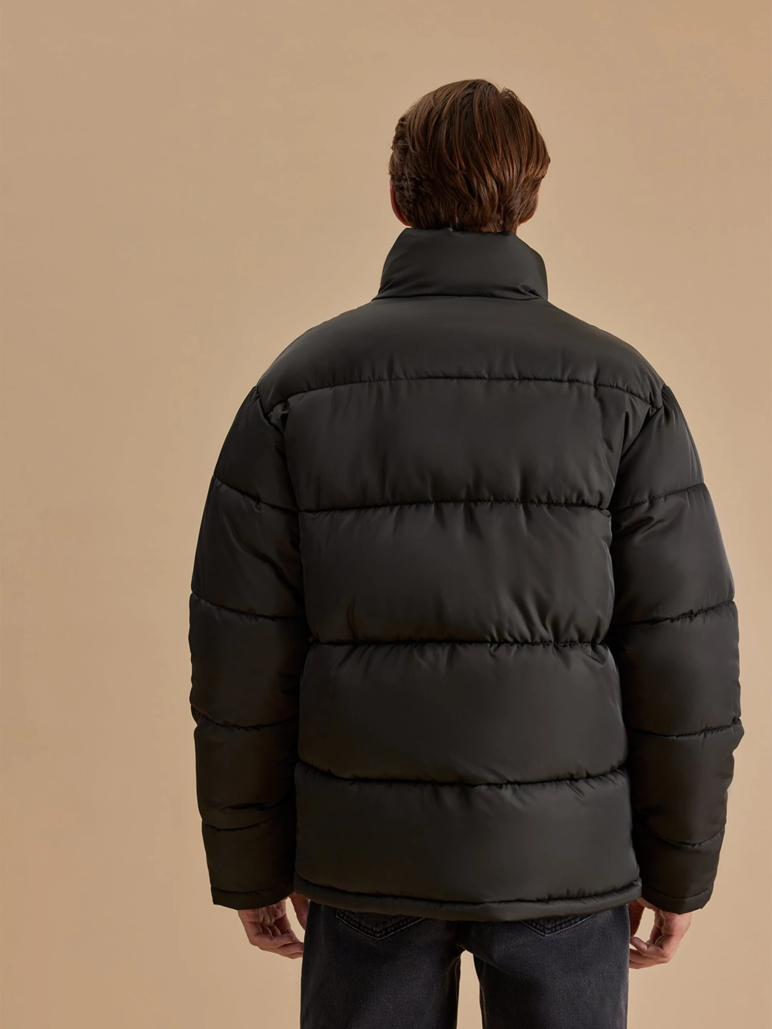 Winterjassen Winterjas Hanno Heren Antraciet 6 Winterjassen Winterjas Hanno Heren Antraciet - Afbeelding 4