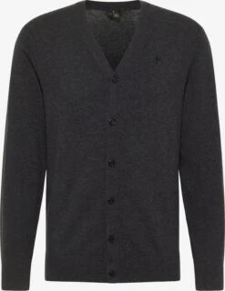 Vesten Gebreid Vest Heren Donkergrijs