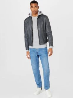 Crewneck Truien Trui Jupiter Heren Lichtgrijs -Herenkleding Winkel 56dbcc60711bee845fad3c983b246332