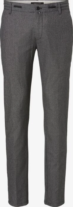 Marc O'Polo Chinos Regular Chino Heren Grijs Gemêleerd