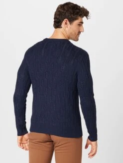 Tom Tailor Crewneck Truien Trui Heren Marine -Herenkleding Winkel 5e4bd590b8fbc5cb3f1b119c2d2e2765