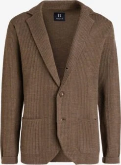 Vesten Gebreid Vest Heren Donkerbruin