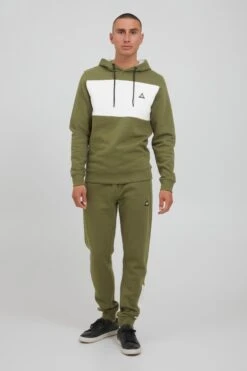 Blend Hoodies Trui NEVIO Heren Groen / Kaki -Herenkleding Winkel 6147bc979714fe99cf787999682c1250