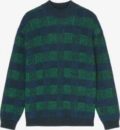 Marc O'Polo DENIM Crewneck Truien Trui Heren Blauw / Groen