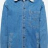 Spijkerjassen Tussenjas SHERPA Jacket Denim Heren Blauw -Herenkleding Winkel 61ae9c4a717464a43395aa639de871d4