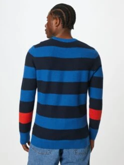 ESPRIT Crewneck Truien Trui Heren Blauw / Navy -Herenkleding Winkel 62d897c5c6b9233b2a6b3a715c629778