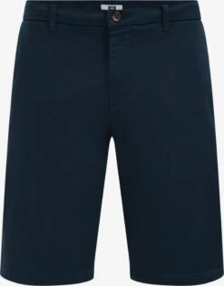 WE FASHION Chino Shorts Slimfit Chino Heren Navy