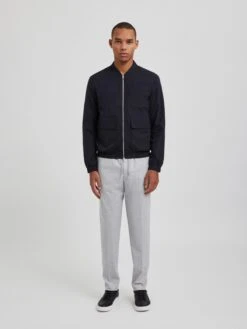 Bertoni Tussenjassen Tussenjas Toke Heren Navy -Herenkleding Winkel 683f7cdfb82916b13d226fe874705b33