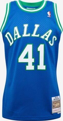 Mitchell & Ness Tanktops Regular Fit Shirt DALLAS MAVERICKS Heren Royal Blue/koningsblauw