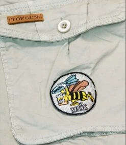 Top Gun Cargo Shorts Regular Cargobroek Stinger Heren Beige -Herenkleding Winkel 6af3f5e7007f43070404ff4c75c29862