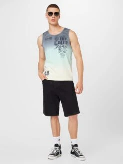 Camp David Tanktops Shirt Heren Donkergrijs -Herenkleding Winkel 6e4f22c24e497d42ebb4f22145a429c0