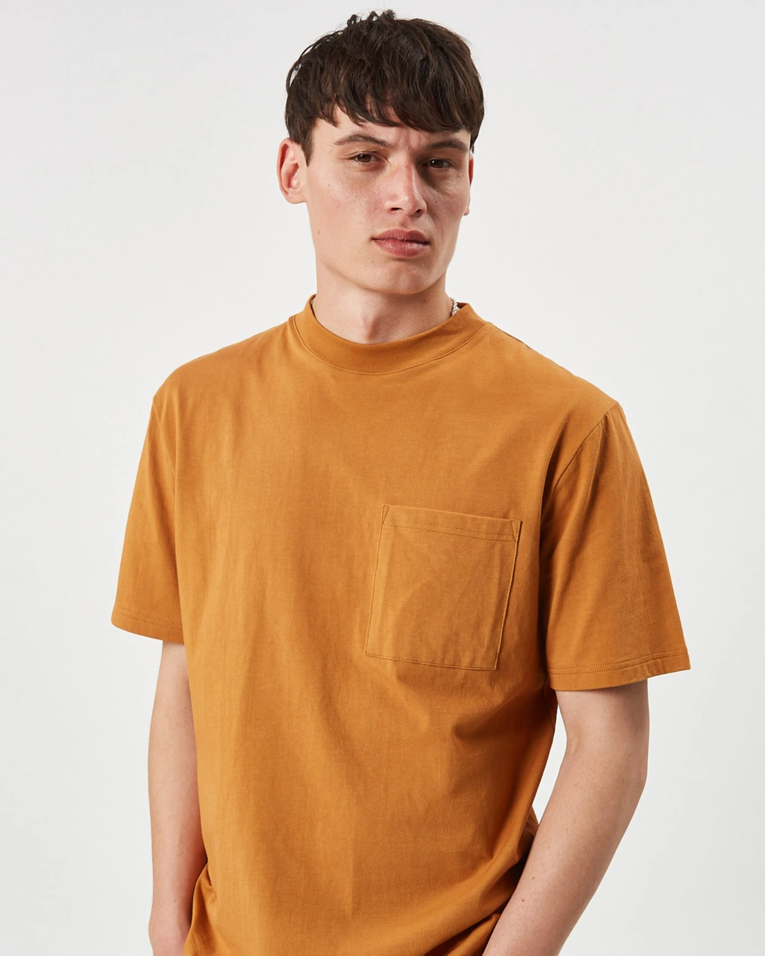 Minimum T-shirts Shirt Coon Heren Cognac 5 Minimum T-shirts Shirt Coon Heren Cognac - Afbeelding 4