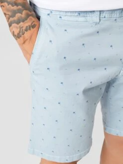 Chino Shorts Slimfit Chino Heren Lichtblauw / Donkerblauw -Herenkleding Winkel 72aea2779cfc126b5d469424b262c9dd