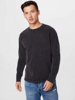 DRYKORN Longsleeves Shirt Novak Heren Antraciet -Herenkleding Winkel 7383325b63ae5a3b7e3b8e1ec686fc74