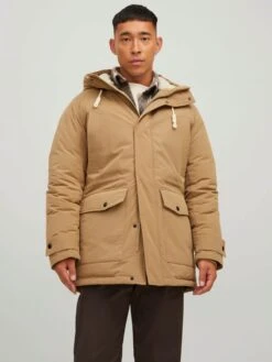Jack & Jones Parkas Winterparka Mash Heren Chamois -Herenkleding Winkel 745bb2eb3ef59bc337af25bc04a97e7b