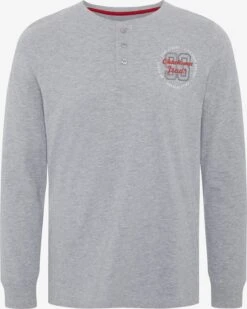 Longsleeves Shirt Heren Grijs