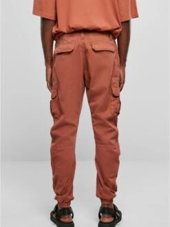URBAN CLASSICS Cargobroeken Tapered Cargobroek Heren Roestbruin -Herenkleding Winkel 78afae250c389865127a50ce1661b00f