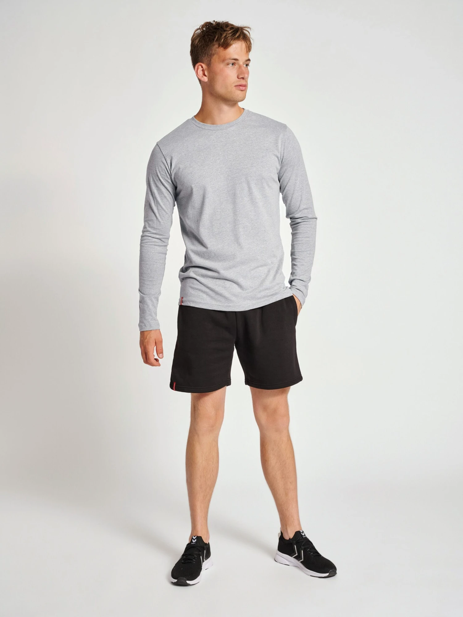 Hummel Longsleeves Shirt Heren Grijs Gemêleerd 7 Hummel Longsleeves Shirt Heren Grijs Gemêleerd - Afbeelding 5