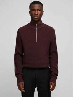 Coltruien Trui Heren Bordeaux -Herenkleding Winkel 7a372a74190c62260641c09a4e3a6ff1